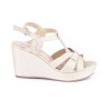 Price Shoes Plataforma Moda Mujeres 882CATALUNADORADO