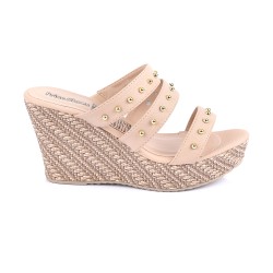 Price shoes Plataforma Moda Casual Mujeres 182LA422NUDE