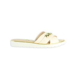 Price Shoes Sandalias Moda Mujer 0227175-100CREMA