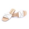 Price Shoes Sandalia Plana Para Mujer 642SP-68BLANCO