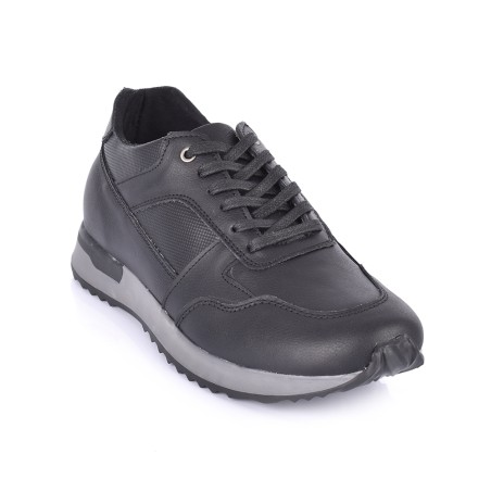 Sky Walk Casual Cuero Hombre 663111318Negro