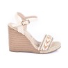 Price Shoes Plataformas Elegantes Mujer 882VS001BEIGE