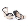 Price Shoes Plataforma Moda Mujeres 882ORACIANEGRO