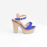 Priceshoes Sandalias Tacones Mujeres 882Mireyaazul