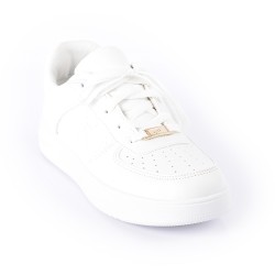 Priceshoes Tenis Moda Mujeres 702PU11W24BLANCO