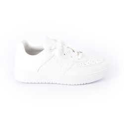 Priceshoes Tenis Moda Mujeres 702PU11W24BLANCO