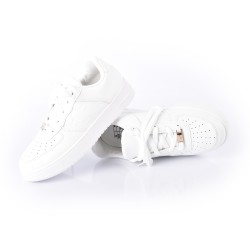 Priceshoes Tenis Moda Mujeres 702PU11W24BLANCO