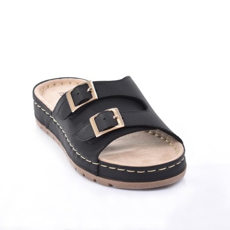 Price Shoes Sandalias Planas Mujer 162453Negro