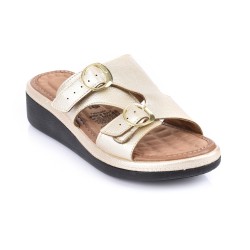 Price Shoes Sandalias Confort Para Mujeres 6925064CHAMPANA