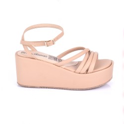 Price Shoes Plataforma Para Mujer 382S016NUDE