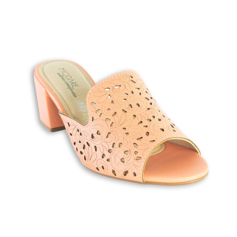 Price Shoes Tacon Elegante Mujer 0227109-460NARANJA