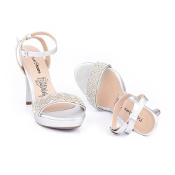 Price shoes Tacon Elegante Mujer 542914PLATA