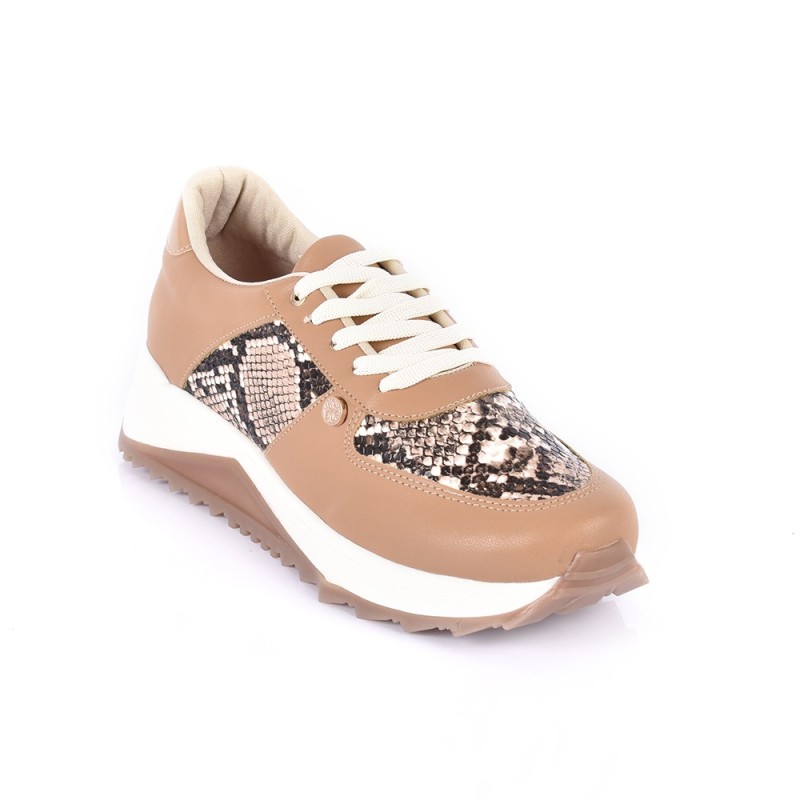 Price Shoes Tenis Casuales Mujer 282M433Amaretto