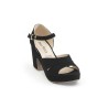 Priceshoes Sandalias Tacones Mujeres 322145Negro