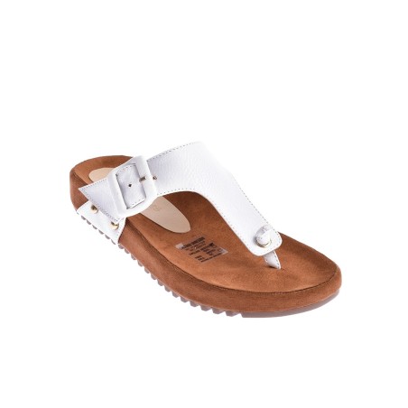 Priceshoes Sandalias Planas Mujeres 462Oliviablanco