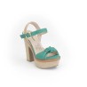 Priceshoes Sandalias Tacones Mujeres 882Mireyaverde