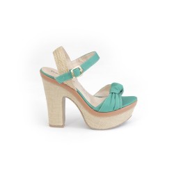 Priceshoes Sandalias Tacones Mujeres 882Mireyaverde