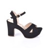 Priceshoes Sandalias Tacones Mujeres 322405NEGRO