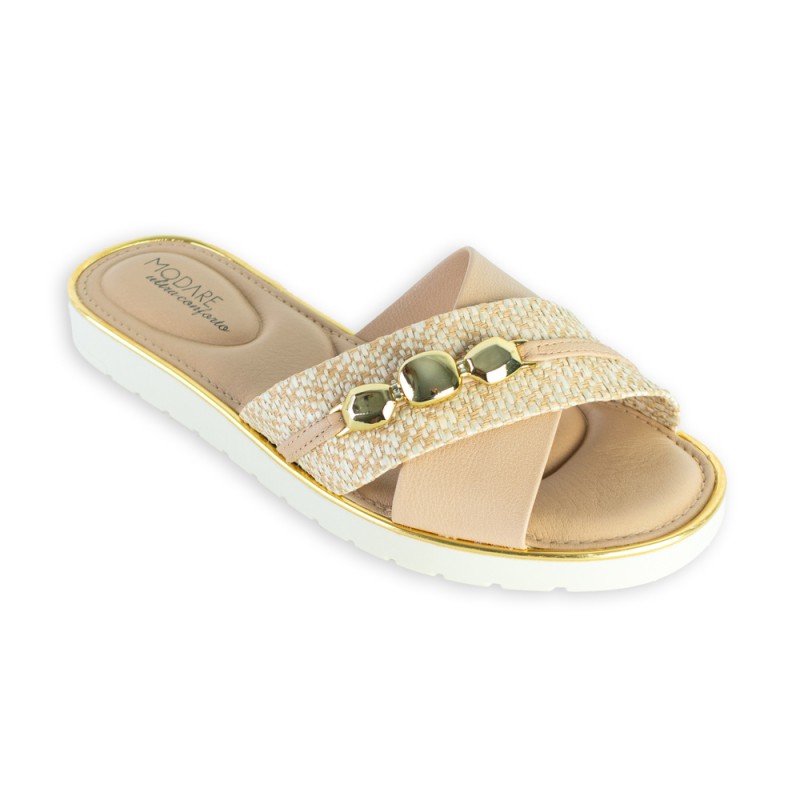 Price Shoes Sandalia Moda Mujer 0227175-100BEIGE