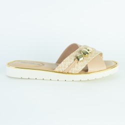 Price Shoes Sandalia Moda Mujer 0227175-100BEIGE