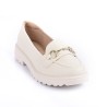 Price Shoes Mocasines Confort Mujeres 0227357-106BLANCO