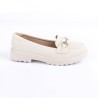 Price Shoes Mocasines Confort Mujeres 0227357-106BLANCO