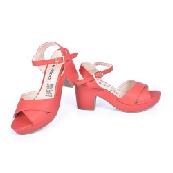 Price Shoes Sandalias Para Dama 742Cristyrojo