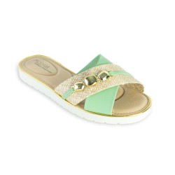 Price Shoes Sandalias Moda Mujer 0227175-100MENTA