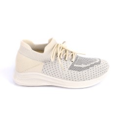 Price Shoes Tenis Deportivos Mujer 702CA0803Beige