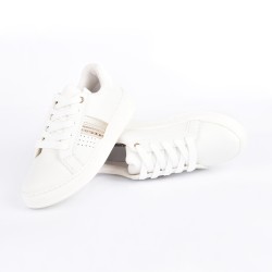 Price Shoes Tenis Moda Mujeres 242F-19BLANCO