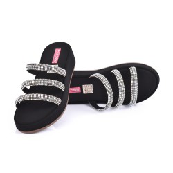 Price Shoes Sandalia Plataforma Para Mujer 4725206NEGRO