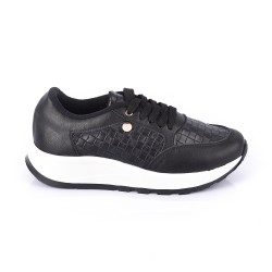 Price Shoes Tenis Casual Mujer 282M448Negro