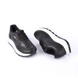 Price Shoes Tenis Casual Mujer 282M448Negro