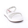 Price Shoes Sandalias Elegantes Mujeres 4725211BLANCO