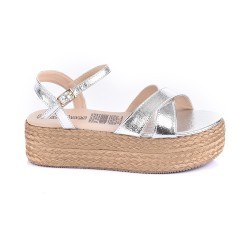 Price Shoes Plataformas Moda Para Mujeres 382R04PLATA