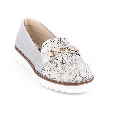 Price shoes Mocasin Casual Mujer 252324PLATA