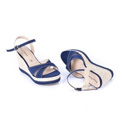 Price shoes Plataformas para dama 882DAIAZUL