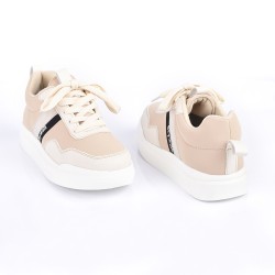 Price Shoes Tenis Moda Mujeres 822534BEIGE