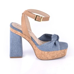 price shoes sandalias para dama 882FlaviaAzul