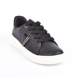 Price Shoes Tenis Moda Mujeres 242F-19NEGRO