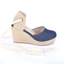 Priceshoes Plataformas Para Dama 882DANNAINDIGO