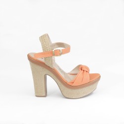 Priceshoes Sandalias Tacones Mujeres 882Mireyanaranja