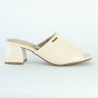 Price Shoes Tacon Bajo Mujer 0227172-100BEIGE