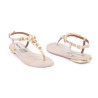 Price Shoes Sandalia Plana Para Mujer 482EDY01BEIGE