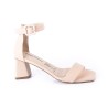 Priceshoes Tacon Moda Mujeres 962CR74NUDE