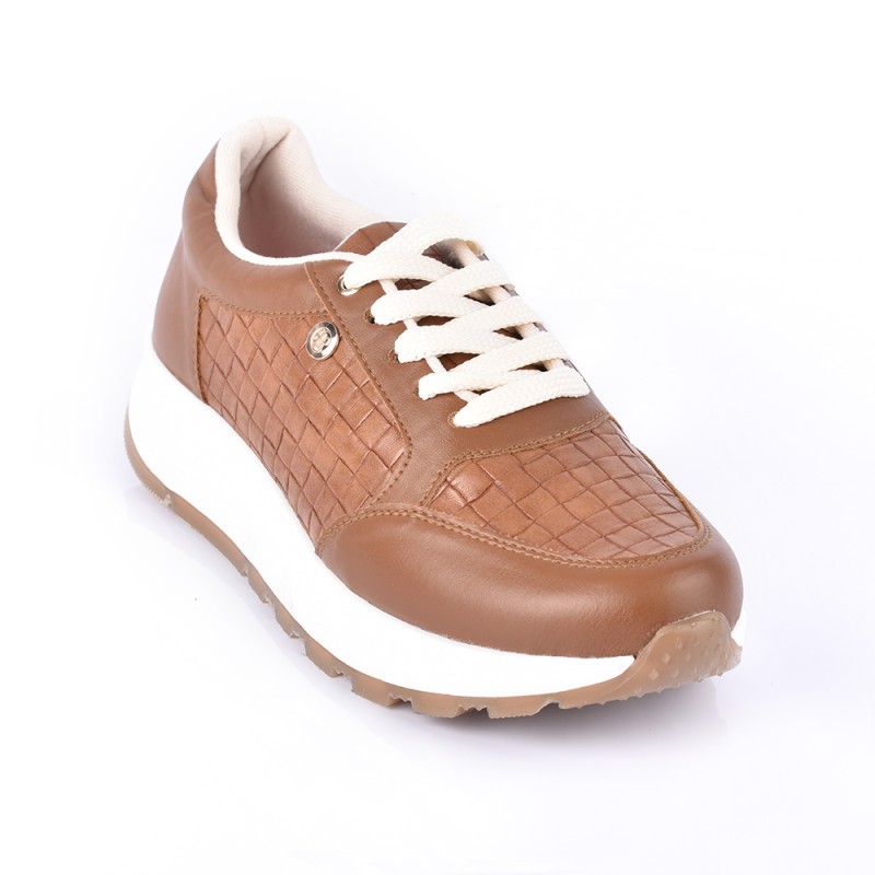 Price Shoes Tenis Casual Mujer 282M448Miel