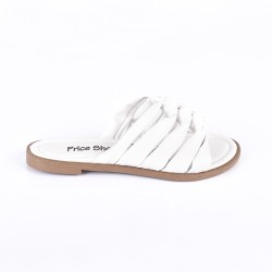 Price Shoes Sandalias Planas Mujer 692773Blanco