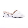 Price Shoes Tacon Bajo Para Dama 962CR78BLANCO