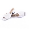 Price Shoes Tacon Bajo Para Dama 962CR78BLANCO