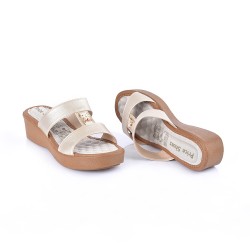 Price Shoes Sandalias Confort Para Dama 862J-14CHAMPANA